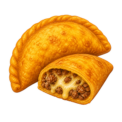 Empanada de Verde sticker illustration
