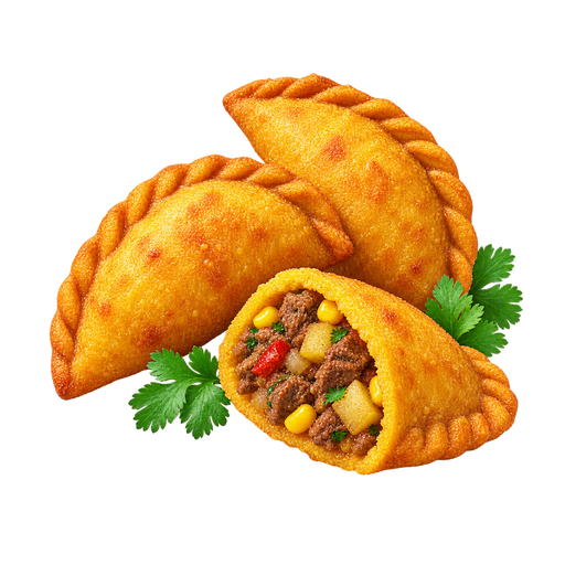 Empanadas Colombianas sticker illustration