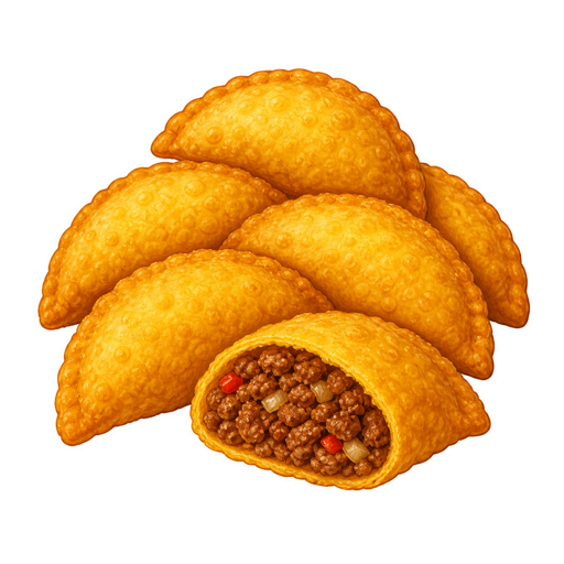 Empanadas de Morocho sticker illustration