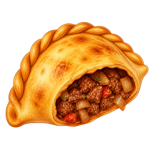 Empanadas Tarijeñas sticker illustration