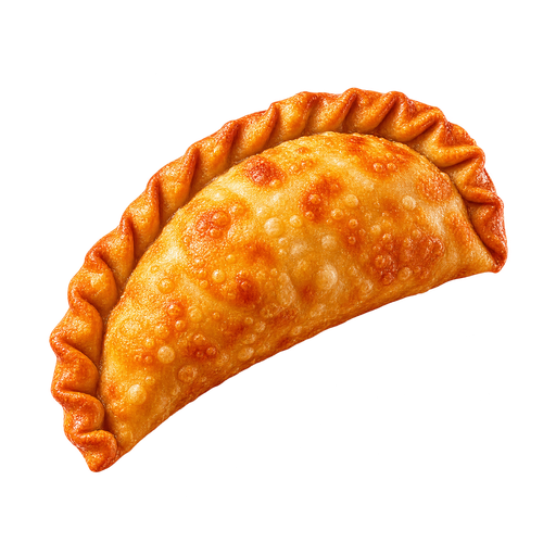 Puerto Rican Empanadillas sticker illustration