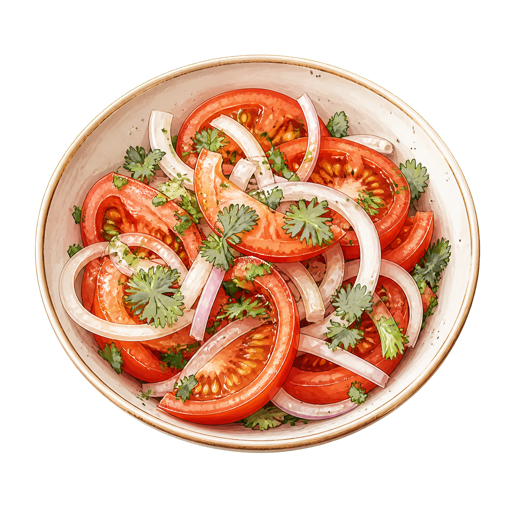 Ensalada Chilena sticker illustration
