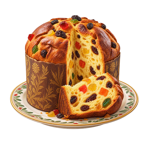 Eritrean Panettone sticker illustration