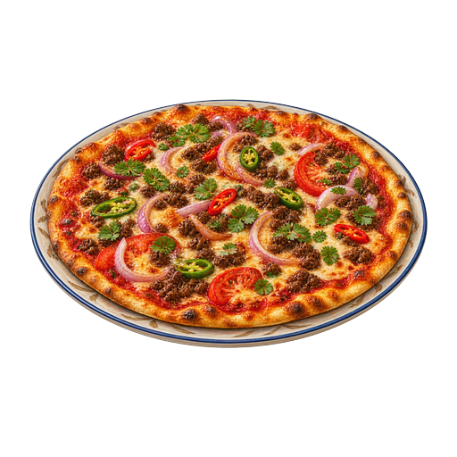 Eritrean Pizza sticker illustration