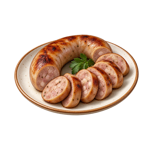 Catalan Sausage sticker illustration
