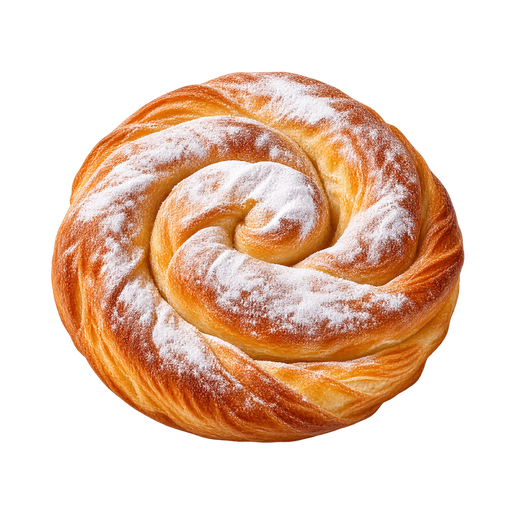 Mallorcan Spiral Pastry sticker illustration