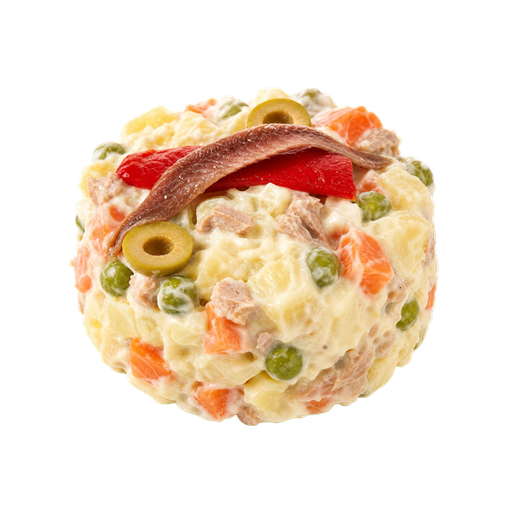 Russian Salad sticker illustration