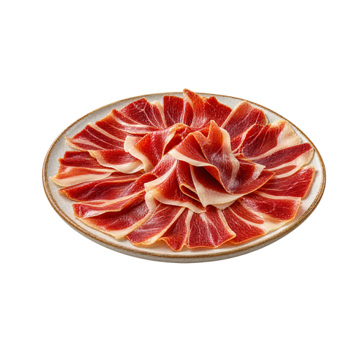 Iberian Ham sticker illustration