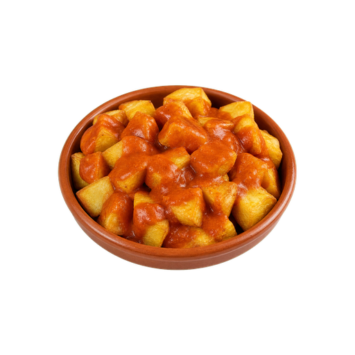 Patatas Bravas sticker illustration