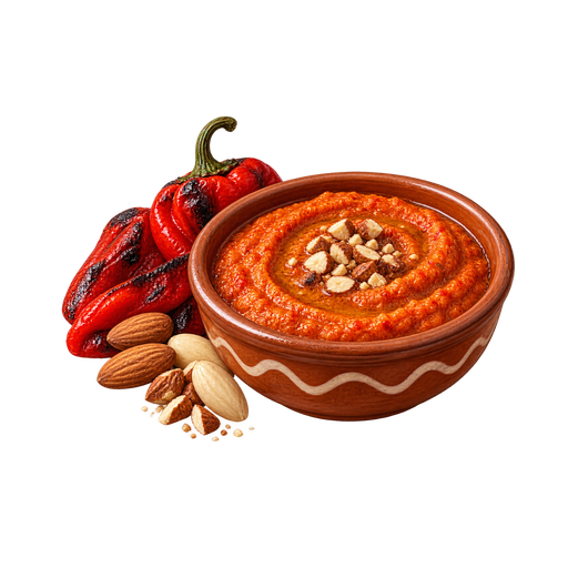 Romesco Sauce sticker illustration