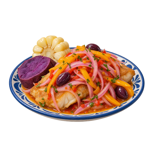 Escabeche Peruano sticker illustration