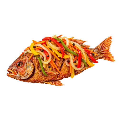 Escovitch Fish sticker illustration
