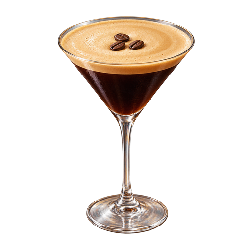 Espresso Martini sticker illustration