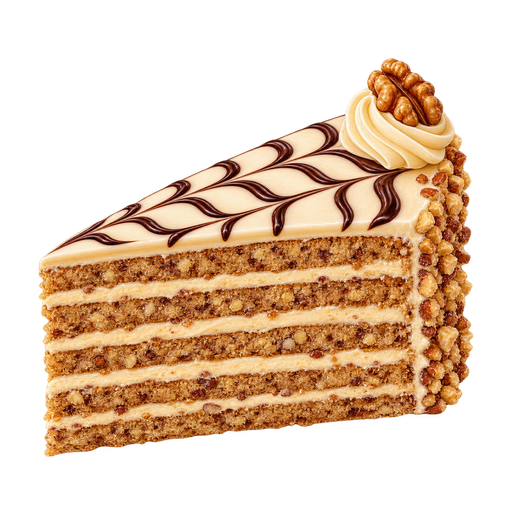 Eszterhazy Torta sticker illustration