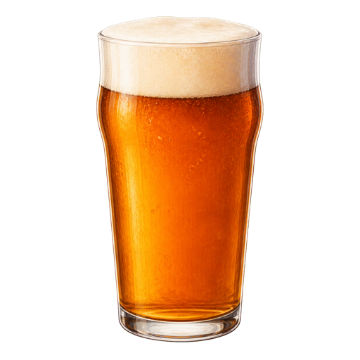 Falkland Beerworks Beer sticker illustration
