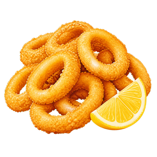 Falkland Calamari sticker illustration