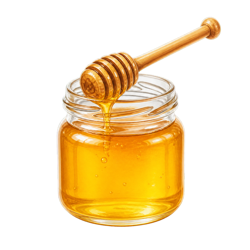 Falkland Islands Honey sticker illustration