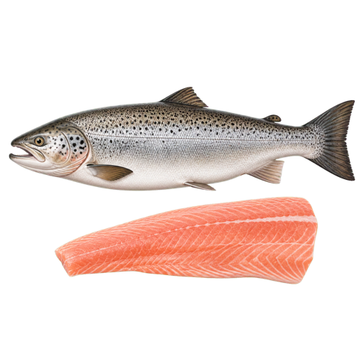 Falkland Islands Sea Trout sticker illustration
