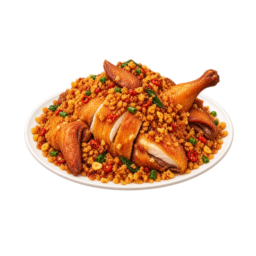 Wind Sand Chicken sticker illustration