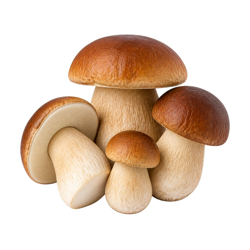 Porcini sticker illustration