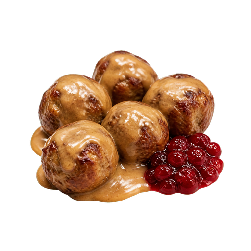 Finnish Meatballs sticker illustration
