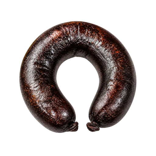 Black Sausage sticker illustration