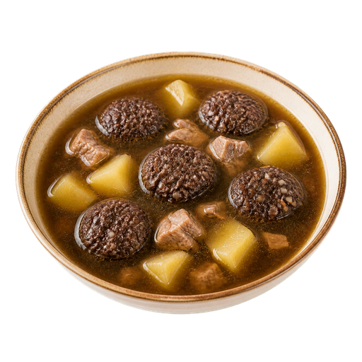 Blood Dumpling Soup sticker illustration