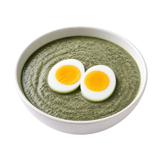 Spinach Soup sticker illustration