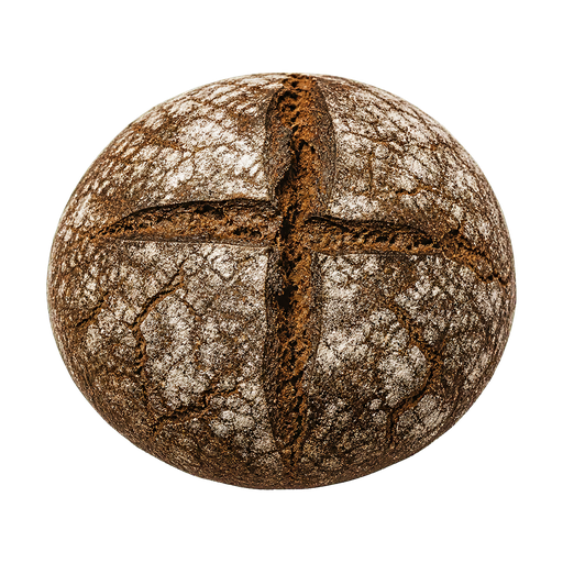 Rye Bread sticker illustration