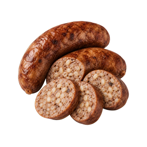 Groat Sausage sticker illustration
