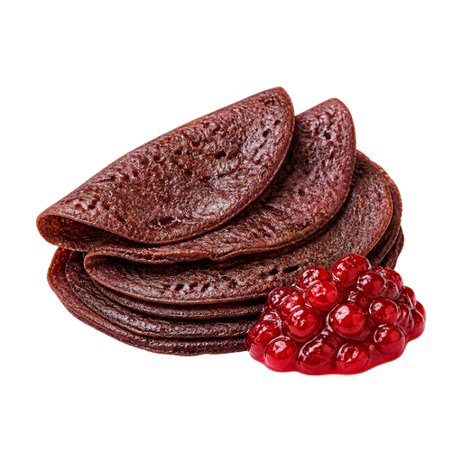 Blood Pancake sticker illustration