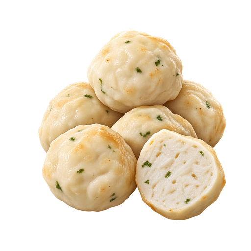 Fiskeball (Fish Dumpling) sticker illustration