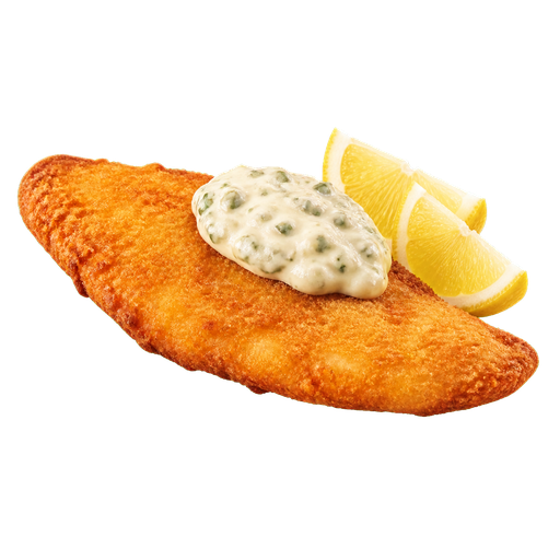 Fiskefilet (Breaded Fish) sticker illustration