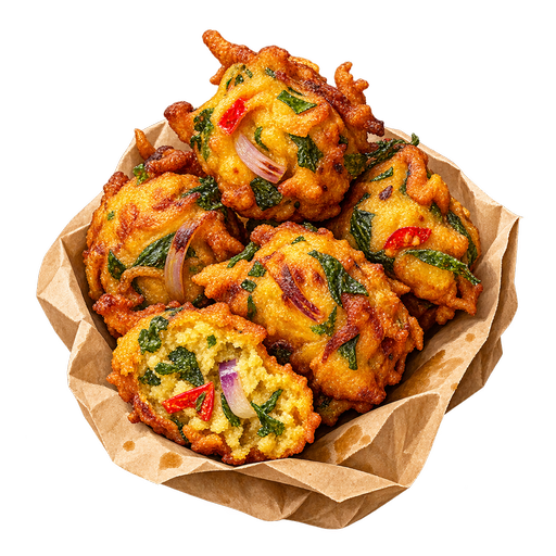 Fijian Bhaji sticker illustration