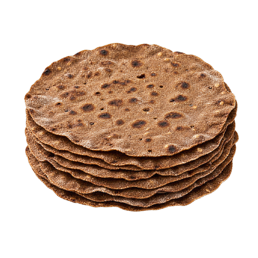 Flatkaka sticker illustration