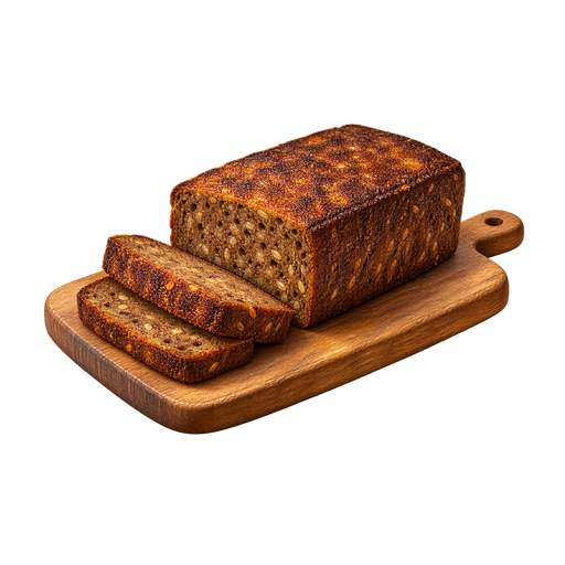 Faroese Pan Bread sticker illustration
