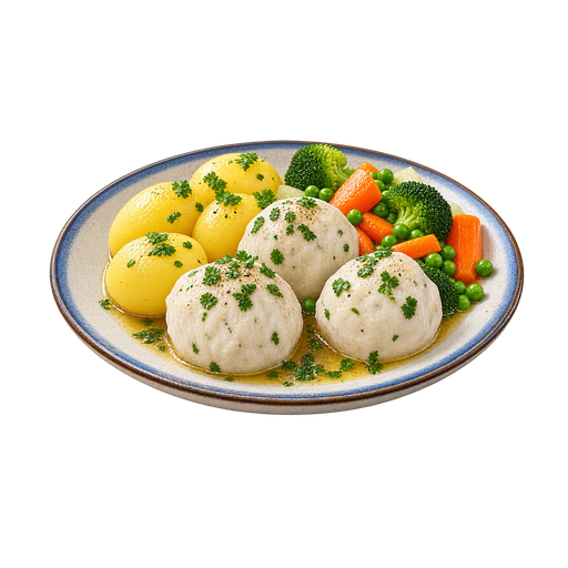 Faroese Fish Balls sticker illustration
