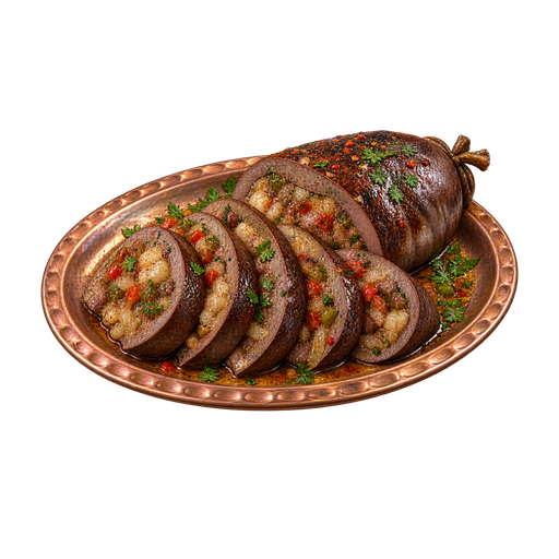 Tallow-Stuffed Sheep Liver sticker illustration