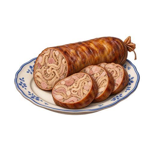 Andouille de Vire sticker illustration