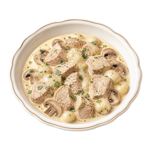 Veal Blanquette sticker illustration