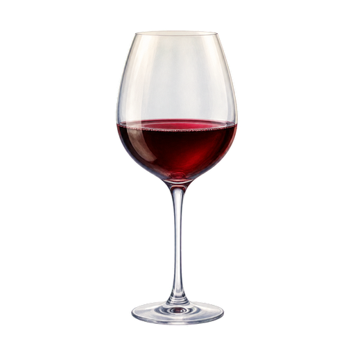 Bordeaux Red sticker illustration