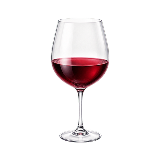Burgundy Red sticker illustration