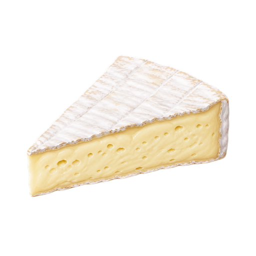 Brie de Melun sticker illustration