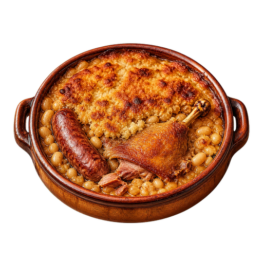 Cassoulet sticker illustration