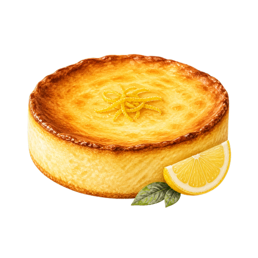 Corsican Cheesecake sticker illustration
