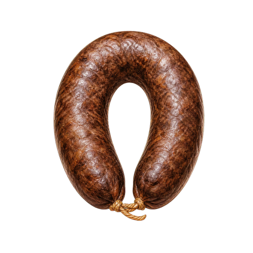 Corsican Liver Sausage sticker illustration