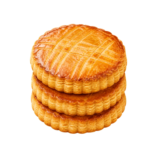 Breton Butter Cookie sticker illustration