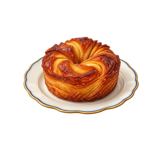 Kouign-Amann sticker illustration