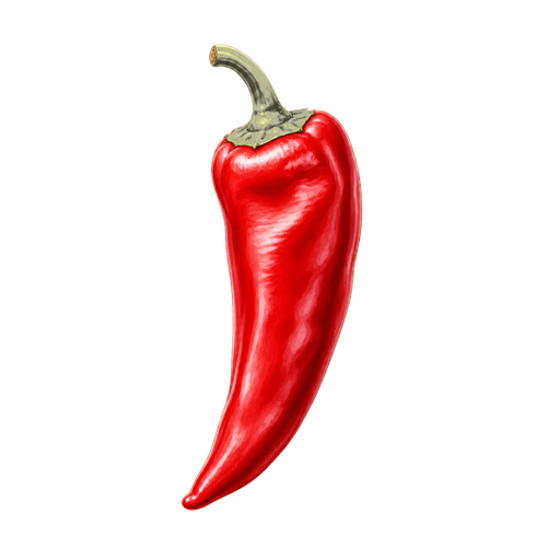 Espelette Pepper sticker illustration