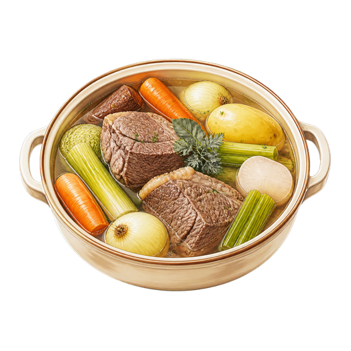 Pot-au-Feu sticker illustration